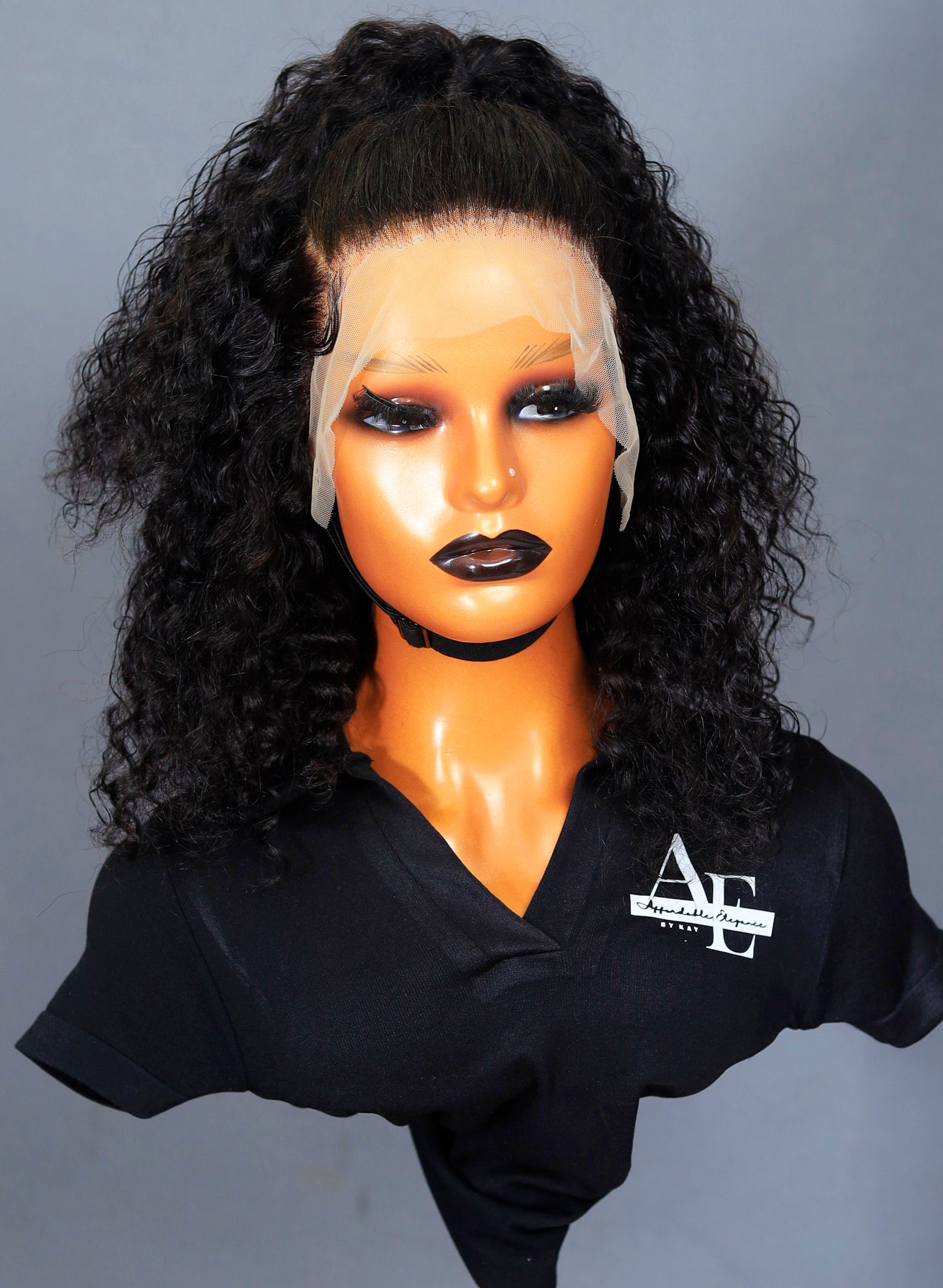 Full Frontal curly wig