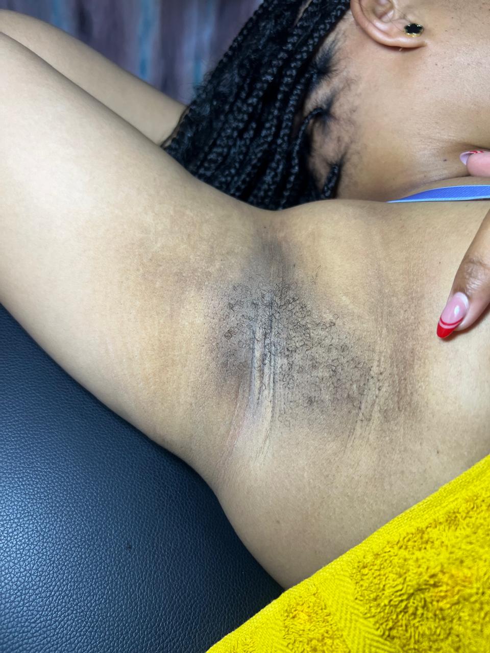 Wax for armpits