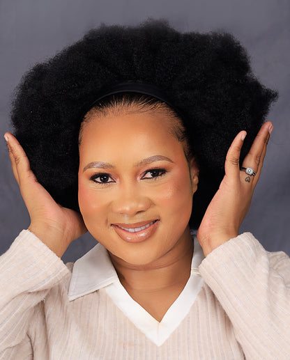 big afro wig band