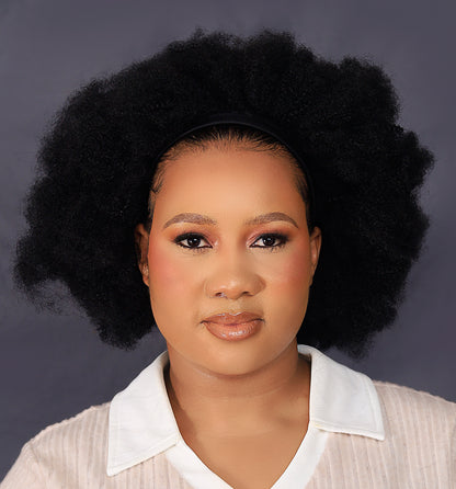 big afro wig band