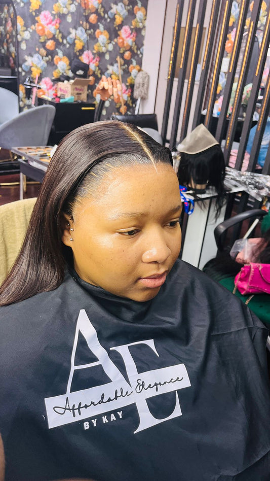 classic wig installation