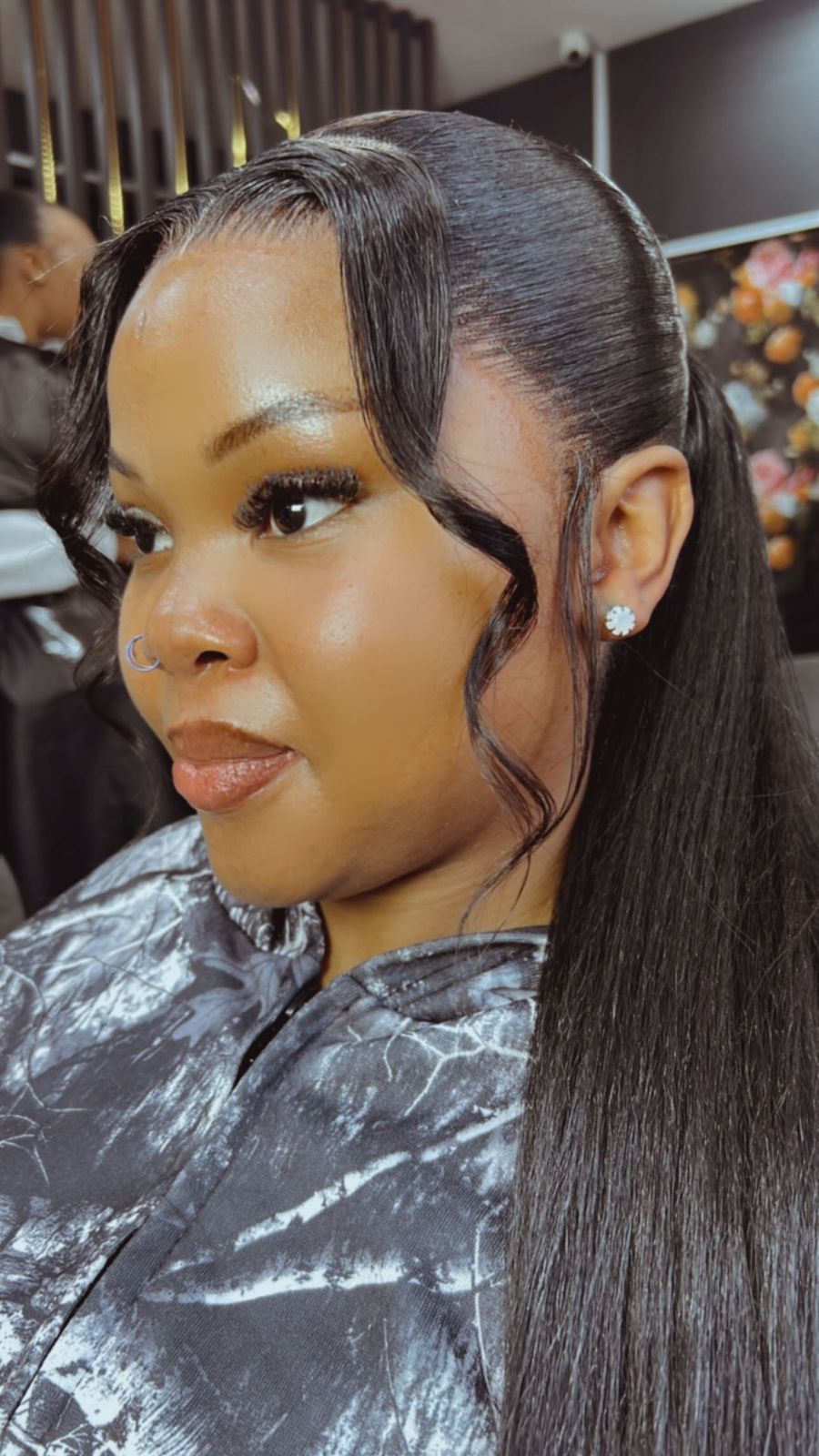 frontal ponytail[closure + install]