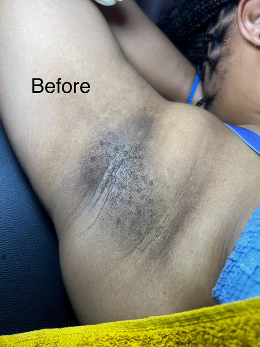 Wax for armpits